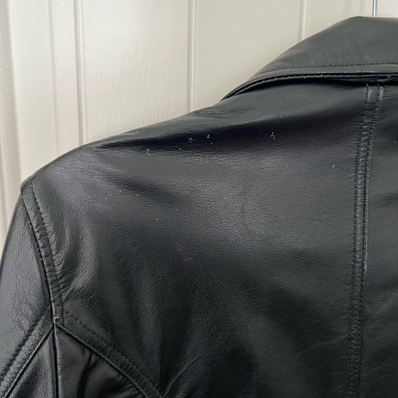 Vintage Black Wilson’s Leather Maxima Jacket Large - Picture 3 of 8
